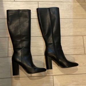 Black Thigh high boots